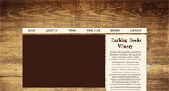 Desktop Screenshot of barkingrockswine.com